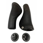 shumee Ergon GP10 L ročaji ergonomski treking ročaji mestni črni 130 mm