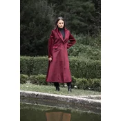 BOUCLÉ MODA Ženski kaput Ana Karenjina, Bordo