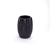 DIKER HOME Keramicka vaza, 15cm, Crna