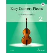 EASY CONCERT PIECES DOUBLE BASS 2 AND PIANO+ AUDIO ACCESS