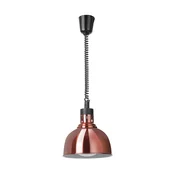 Višinsko nastavljiva grelna svetilka, kupolasta, HENDI, bakrena, 230 V/250 W, ?250 x (V) 207 mm