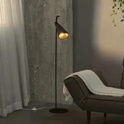 OSRAM stoječa svetilka Decor Bell, črna, jeklo, E27, višina 120 cm - Dnevna soba/jedilnica - Sodobni - Kovina