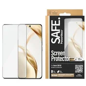 Kaljeno steklo UWF za Honor 200, Črna, SAFE by PanzerGlass