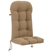 Vidaxl Blazina za stol Adirondack PUTTEN 100% poliester Taupe