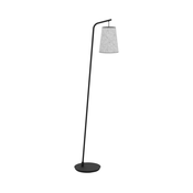 Eglo 43987 - Podna lampa ALSAGER 1xE27/40W/230V siva