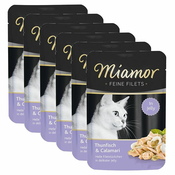 Vrečka Miamor Feine Filets tuna in lignji v želatini 6x100 g