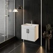 Skye Decor Kupatilski ormaric sa umivaonikom, Krem