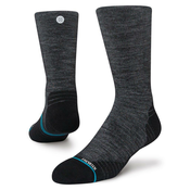 Stance RUN WOOL CREW, moške tekaške nogavice, črna A448A23FWL