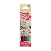 Funcakes Set petih jedilnih markerjev - osnovne barve