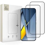 Tech-protect Glass Fit 2x zaščitno steklo za Xiaomi Poco F8 Ultra, črna