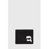 Kožni novcanik Karl Lagerfeld boja: crna