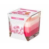 eoshop Sveča v kozarcu MAVRICA Dišeča ROŽA 170g
