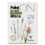 Clairefontaine Paint On Misca A4, 15 listov, 250 g