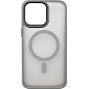 Sturdo plastični ovitek iPhone 14, siv (Magsafe Frosted)