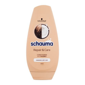 , Schwarzkopf Schauma Repair & Care Conditioner balzam s kokosom za poškodovane in suhe lase za ženske