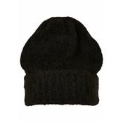 Knitted beanie - black