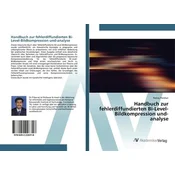 Handbuch zur fehlerdiffundierten Bi-Level-Bildkompression und-analyse