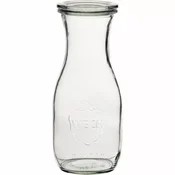 Weck kozarci za vlaganje 500 ml, za sokove/mošte s pokrovom, tesnilom in sponkami, set 4 kos