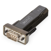 USB 2.0 to serial Converter, DSUB 9M incl. USB A Kabel 80cm