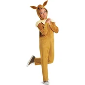 Kostum Disguise Pokémon Eevee s kapuco - velikost L (10–12 let)