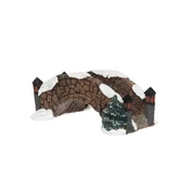 Novoletni dekor kamniti most 12x7.5x5cm