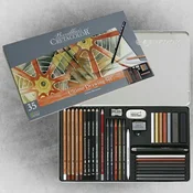 Umjetnički set Cretacolor ULTIMO Art Set - tin box, 36 pcs.