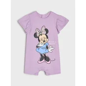 Sinsay - Pamucni romper sa printom Minnie Mouse - lavanda