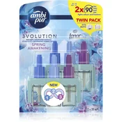 AmbiPur Lenor Spring električni osvežilec zraka, 2x20ml