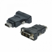 Digitus adapter HDMI Ž - DVI-D M 18+1 AK-320500-000-S
