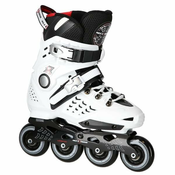 Nils Extreme NA20001 White Size 43 Slalomske drsalke Nils Extreme