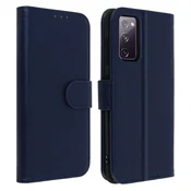 AVIZAR Folio Case Samsung Galaxy S20 FE z držalom za kartico - modra, (20616590)