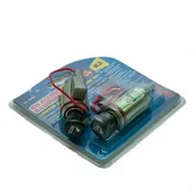 Set upaljac+konektor za auto 12V Lampa Italija