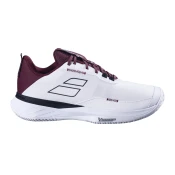 Moška obutev za tenis Babolat SFX Evo All Court Men White/Burgundy EUR 42,5