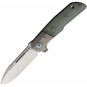 MKM-Maniago Knife Makers Clap Linerlock G10/Titanium