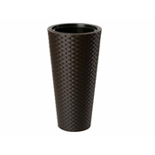 eoshop Pokrov za cvetlični lonec RATTANA SLIM plastika d40x79cm