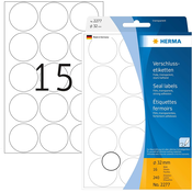 Etikete okrogle transparentne 32mm 240/1 Herma 2277