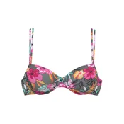 BUFFALO Bikini zgornji del  siva / mešane barve