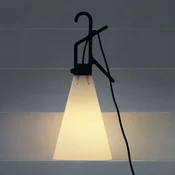 Flos Architectural FLOS Mayday Zunanja vsestranska luč, črna - bela, črna - Plastika
