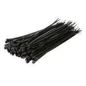 LogiLink Vezice 100 kom, 200x2.5mm, crna