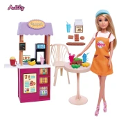 Masen Toys punčka coffee & drink shop