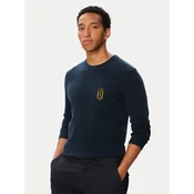 Aeronautica Militare Pulover 262MA1667UL00463 Mornarsko modra Regular Fit