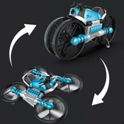 Dron motorna 2v1 RC na daljinsko upravljanje 17x15 cm