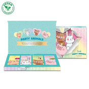 Set od 4 palete senki za oci sa po 10 boja Party Animal