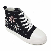 Fashion & Bella Ženske duboke patike K8XX8866-5, Crne