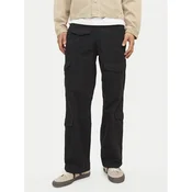Jack & Jones Hlače iz tkanine Bill 12258307 Črna Relaxed Fit