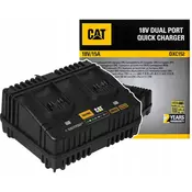 CAT DXC152 Power+ dvostruki punjač baterija 18V 15A, za CAT 18V Li-ion i Graphene baterije