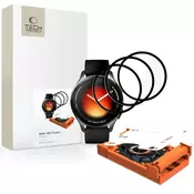 Tech-protect Easy Set Flex 3x zaštitno staklo za Xiaomi Watch 5, crno