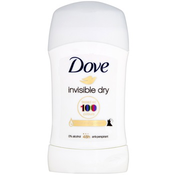 Dove Invisible Dry cvrsti antiperspirant protiv bijelih mrlja 48h 40 ml