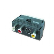 Gembird adapter za video kablove SCART 3 RCA + 1 S-Video