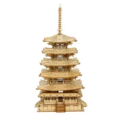 Rolife 3D Drvena slagalica - Petospratna Pagoda TGN02